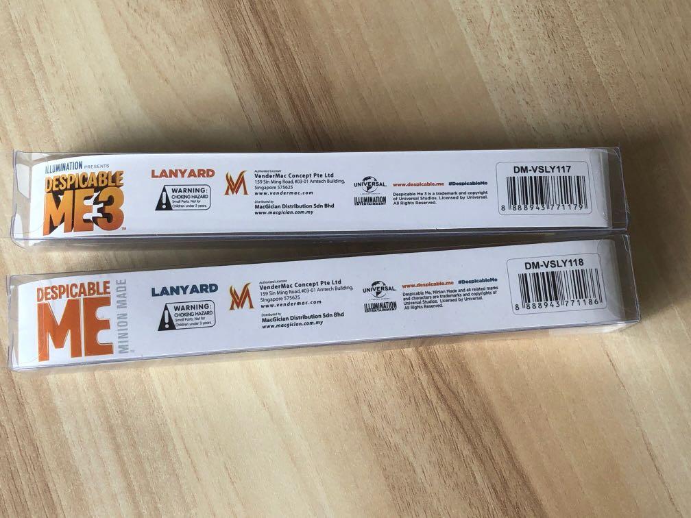 Universal Minions Schlüsselband – Mit Bildschirmreinigungsfunktion & Weichem Charm