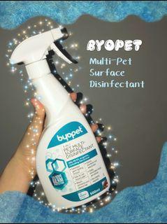 [BYOPET] 3-in-1 Multi-Pet Surface Disinfectant 500ml (repackaged)