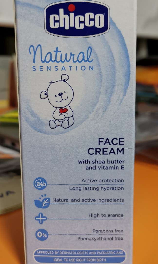 chicco baby face cream