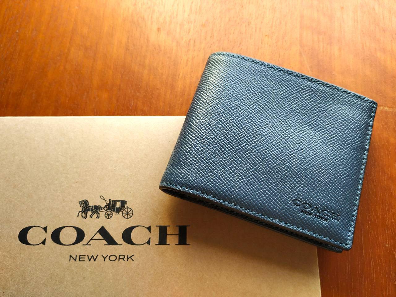 coach mens wallet id insert