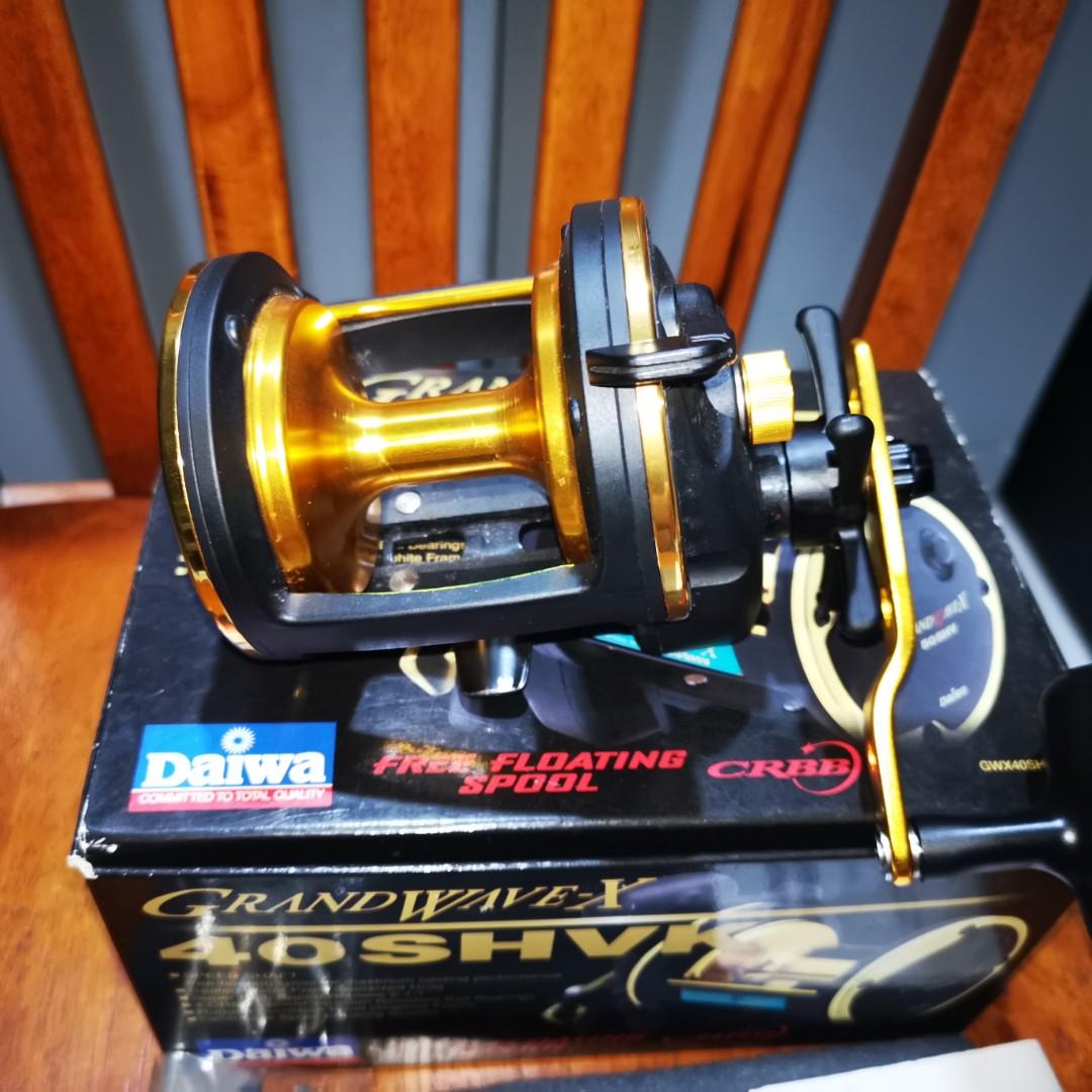 Surf casting rod snd multiplier reel., Sports Equipment, Fishing on  Carousell