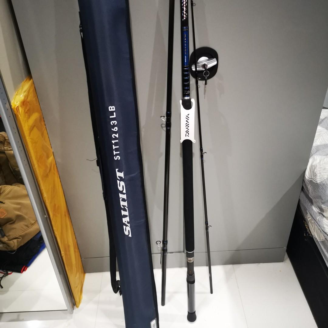 Multiplier reel and rod, Sports Equipment, Fishing on Carousell