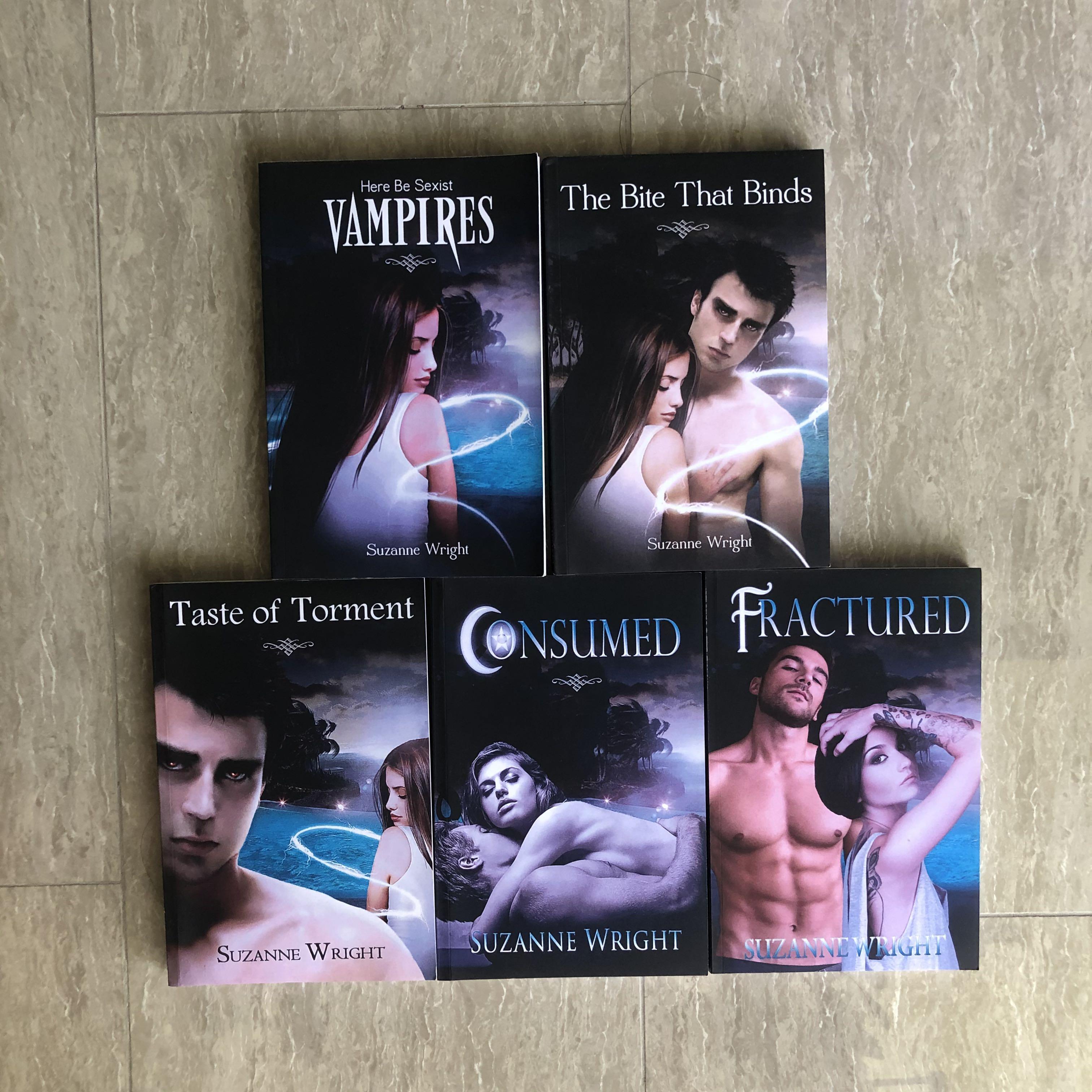 Deep In Your Veins Series By Suzanne Wright Hobbies Toys Books Magazines Fiction Non Fiction On Carousell