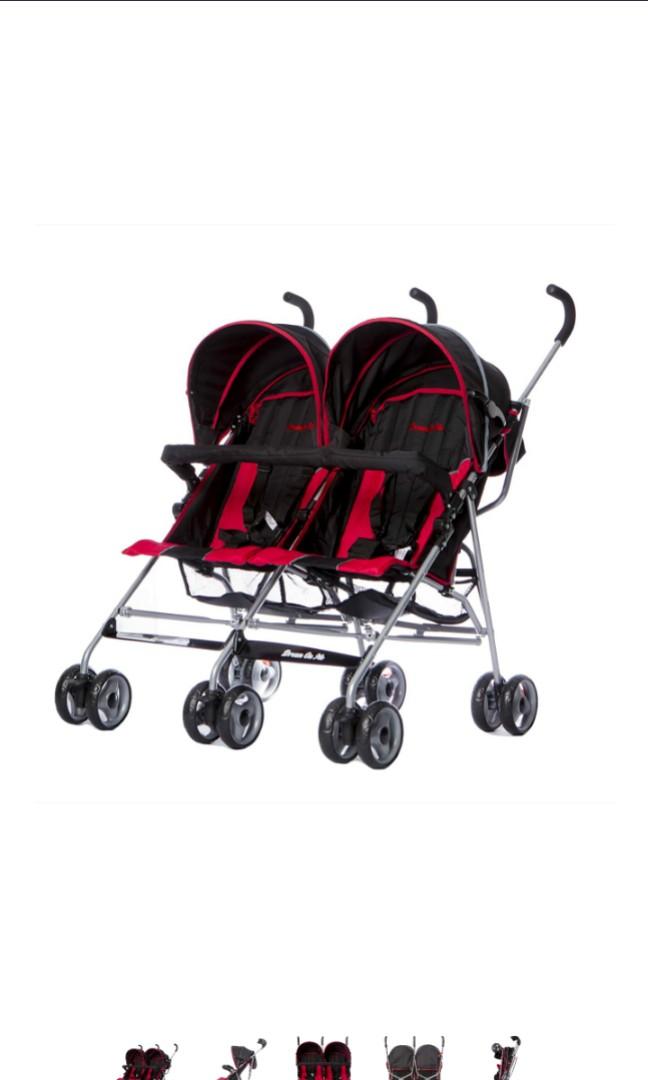 double collapsible stroller
