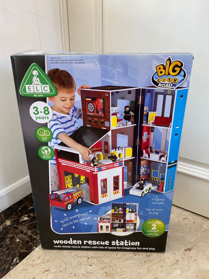 ELC wooden rescue station, Hobbies & Toys, Toys & Games on Carousell