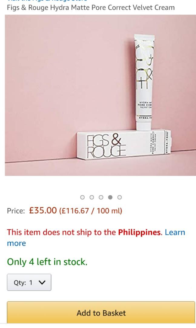 Figs & Rouge Hydra Matte Pore Corrector, Beauty & Personal Care, Face, Face on Carousell