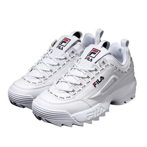 FILA Disruptor 2 Tapey Tape Ugly sneakers Women s Fashion Footwear Sneakers on Carousell
