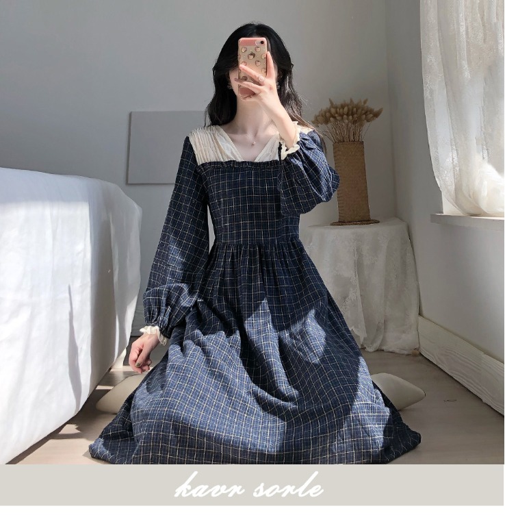 Vintage aesthetic best sale dress