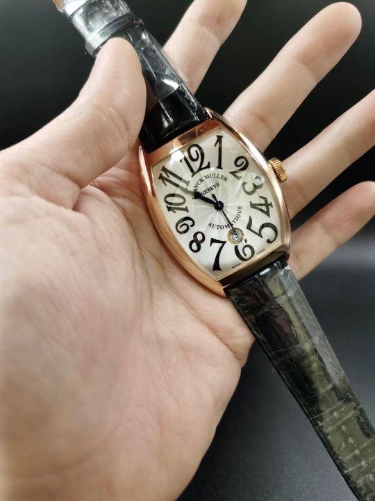 Franck muller cintree curvex rose gold top