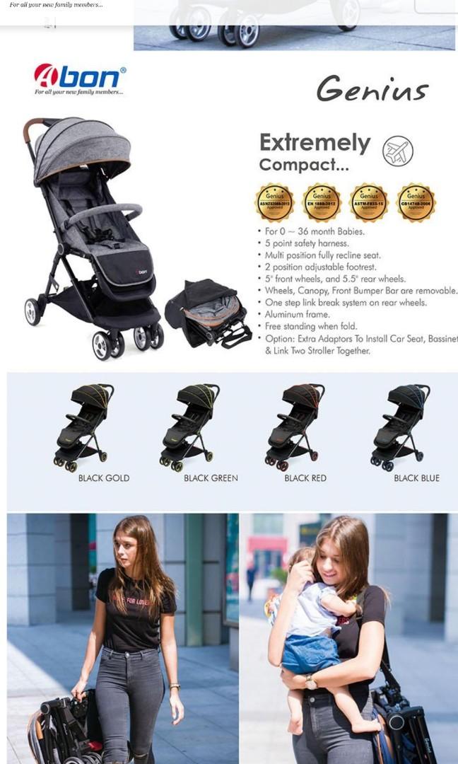 abon genius compact stroller