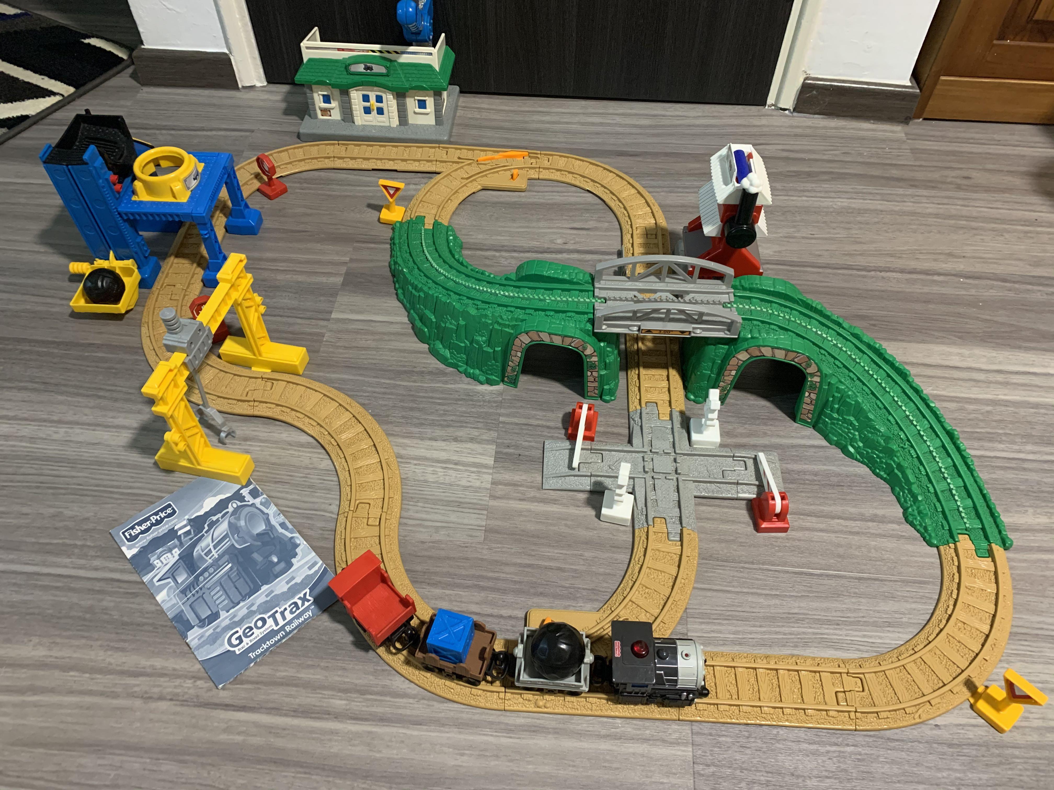 geotrax tracktown railway