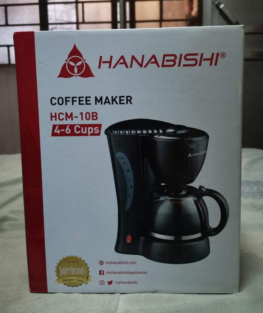 Hanabishi Coffee Maker Home Furniture Home Appliances Other Kitchen Appliances On Carousell