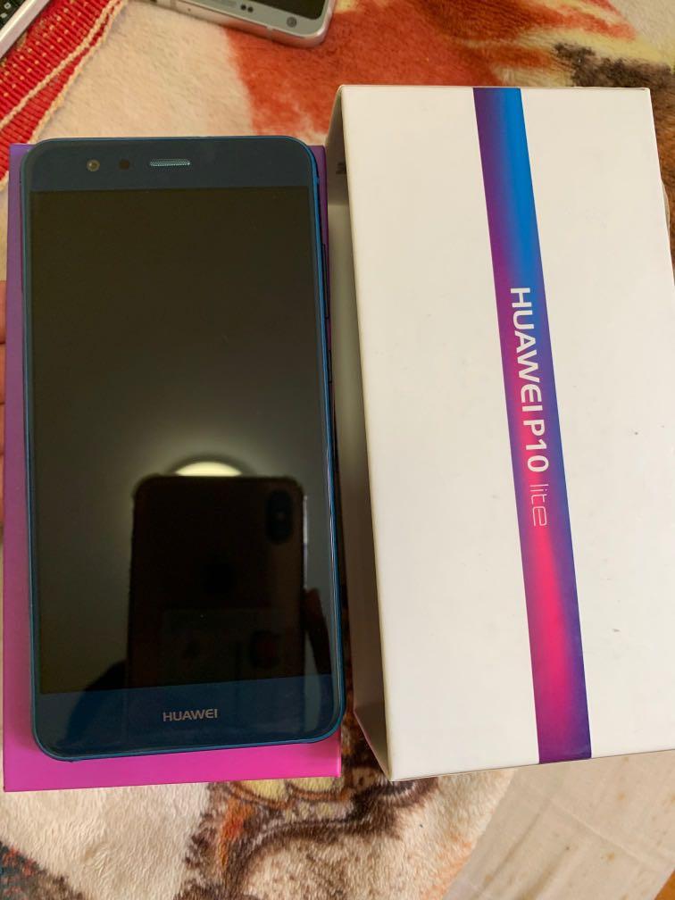 Hauwei P10 Lite Sapphire Blue 10 10 Mobile Phones Tablets Android Phones Others On Carousell