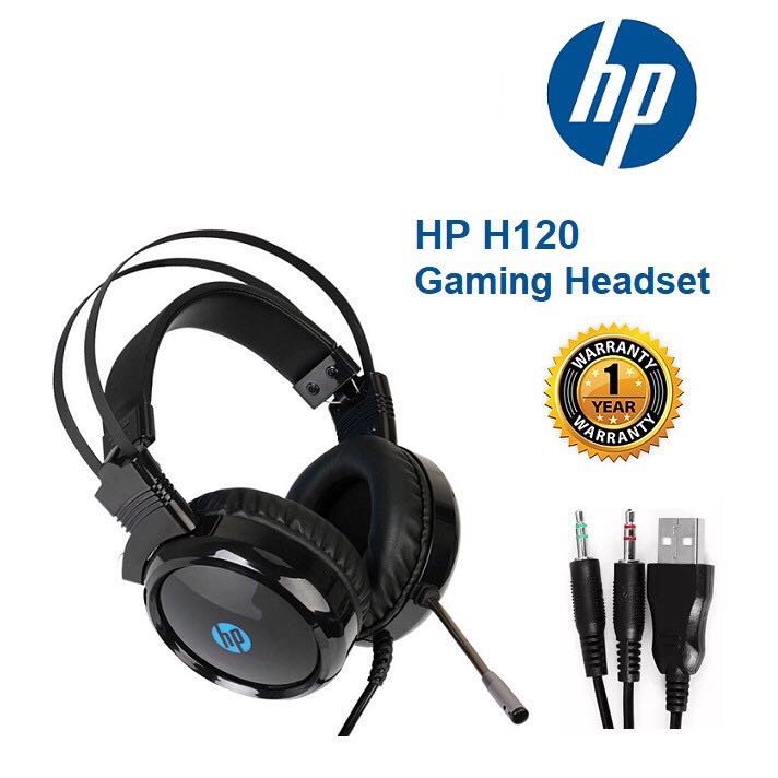 HP H120 Wired Gaming Headset, Computers 