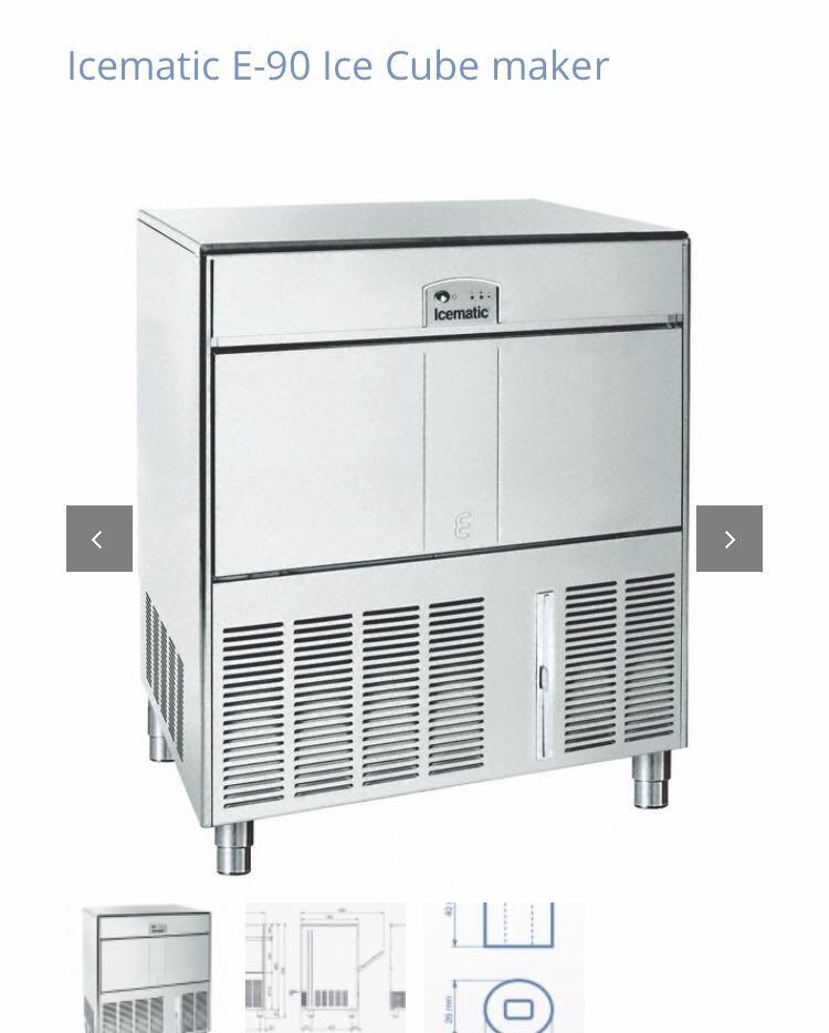Icematic E90 Ice Cube Maker (Category: Refrigerators and Freezers) located in Pasig City. Submitted by simplify.simplify (Listing ID 1006749204, Image 1). Description: - See photo for product description. - No damage and good as new. - Perfect for business and summer heat 🌞 - Negotiable.