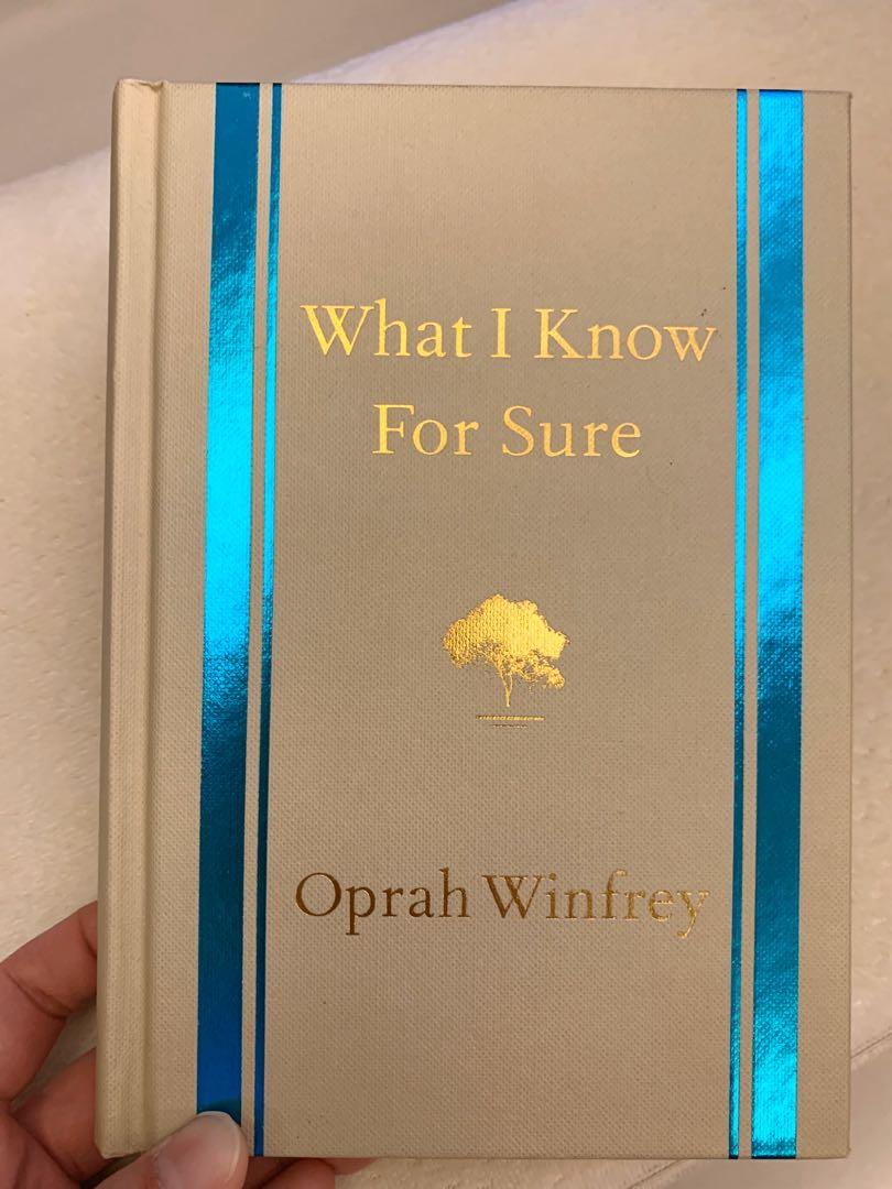 Import Hardcover Oprah Winfrey What I Know For Sure Buku