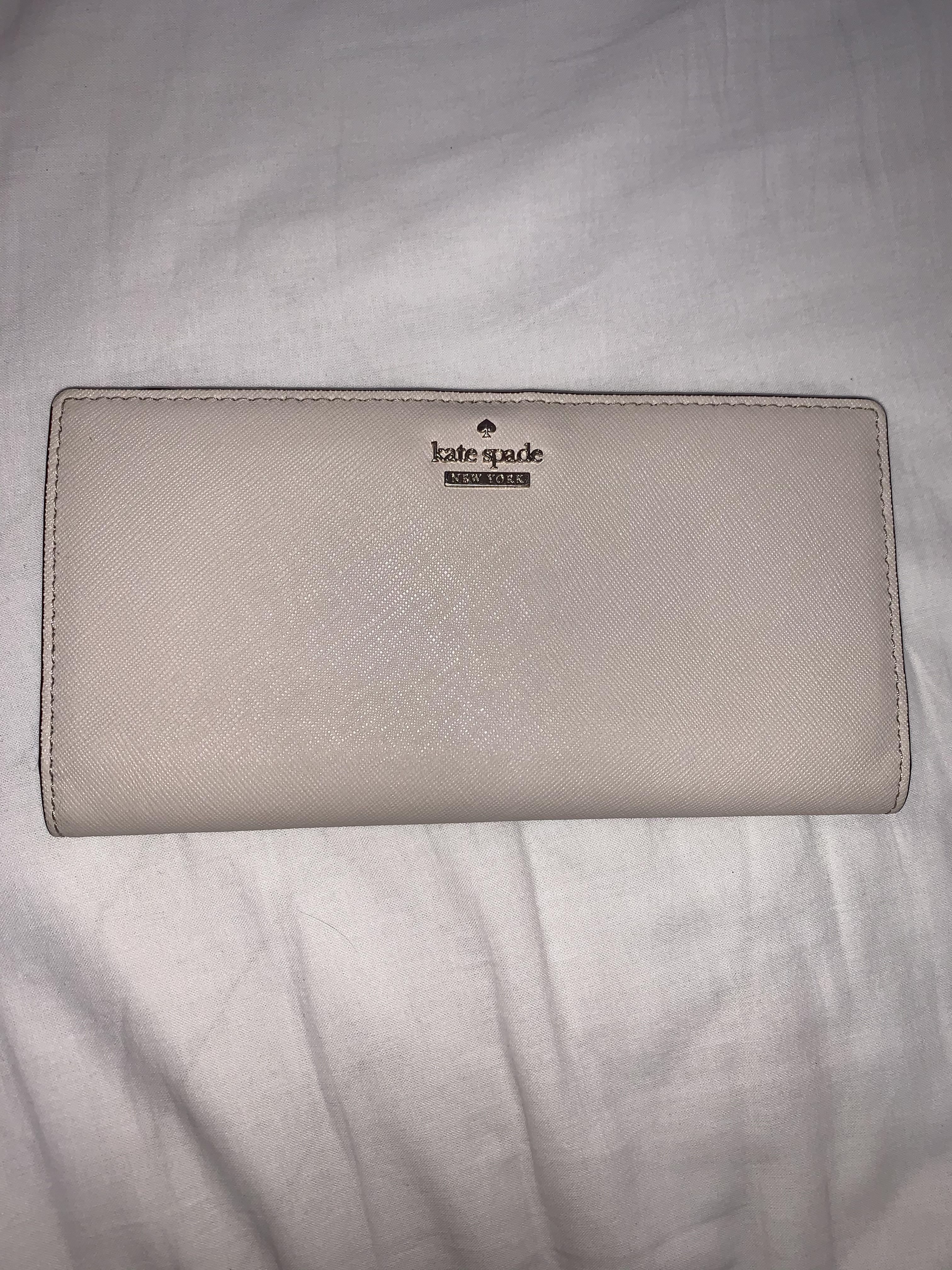 Kate spade saffiano shop leather wallet