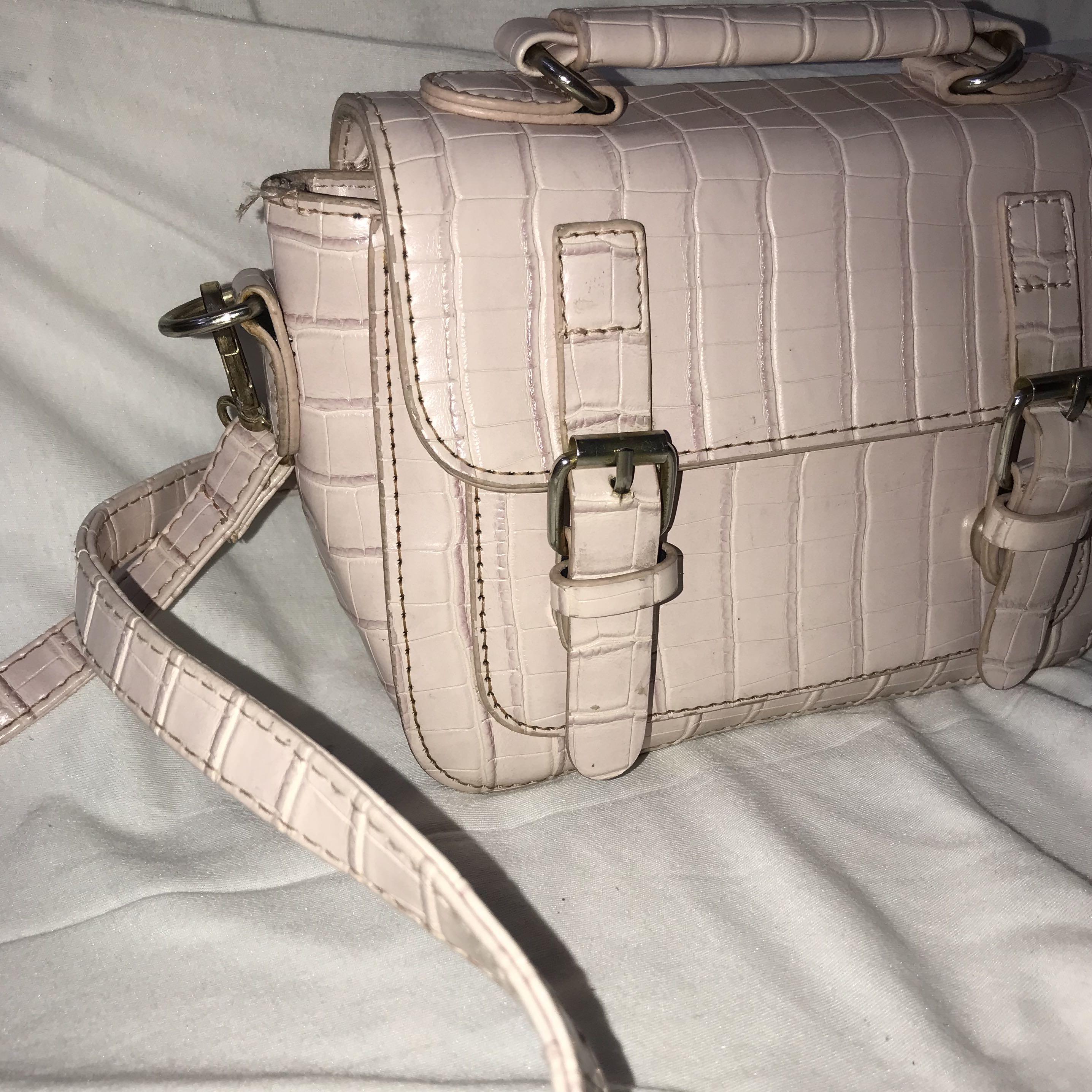 Korean Nude Pink Sling Bag Tas Selempang Kecil Fesyen Wanita Tas Dompet Di Carousell