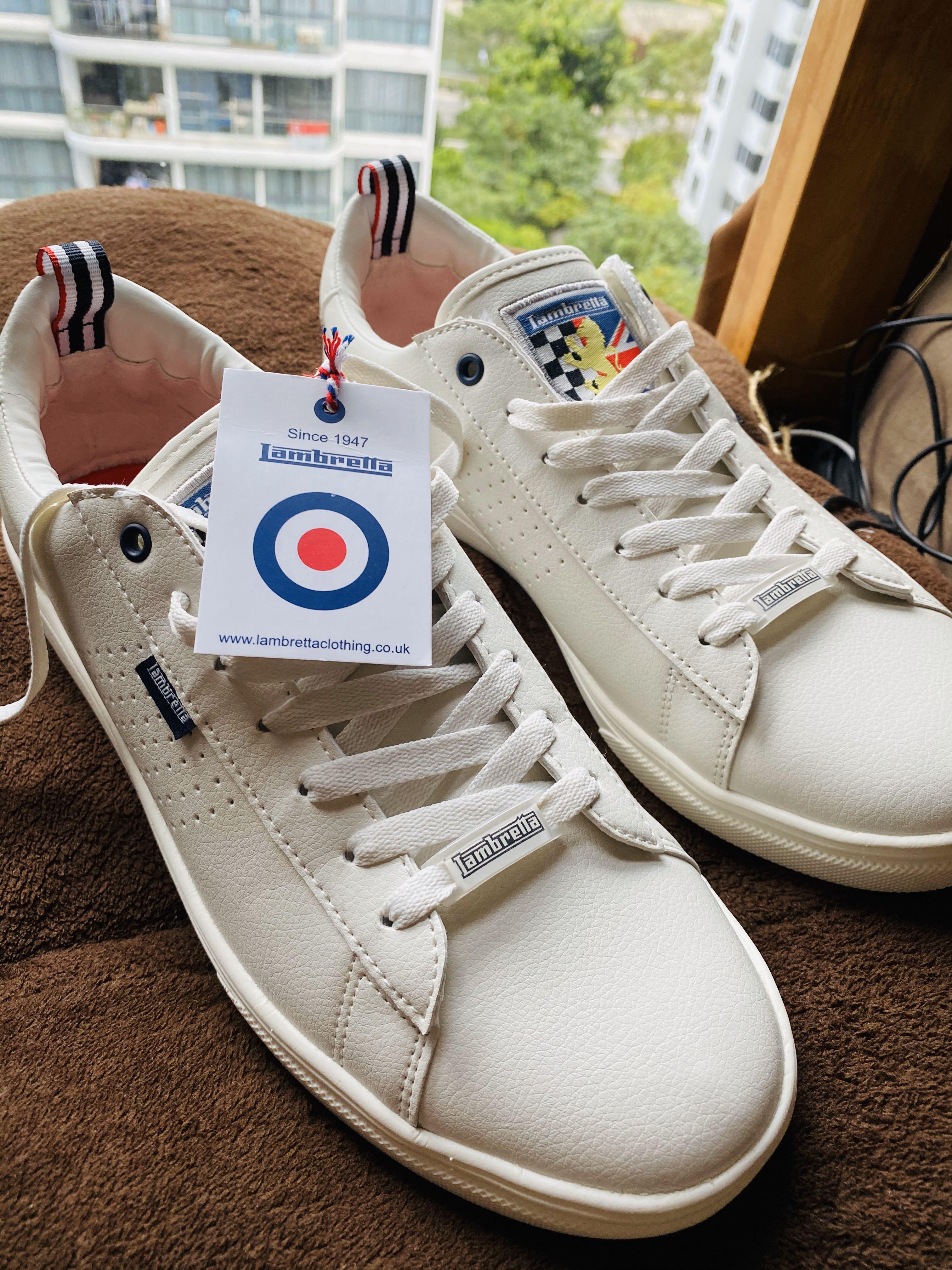 Lambretta classic white shoes, Women's 