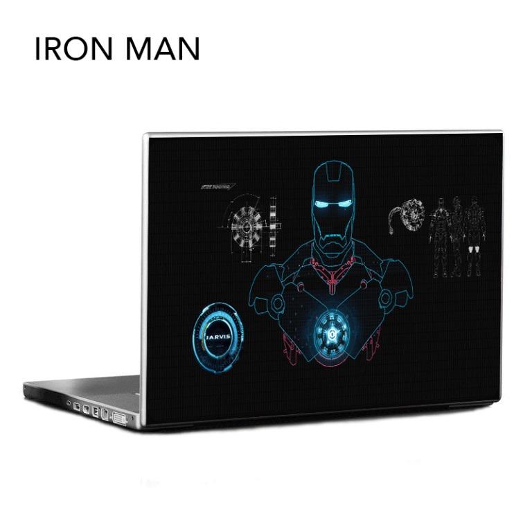 Iron man laptop sleeve top