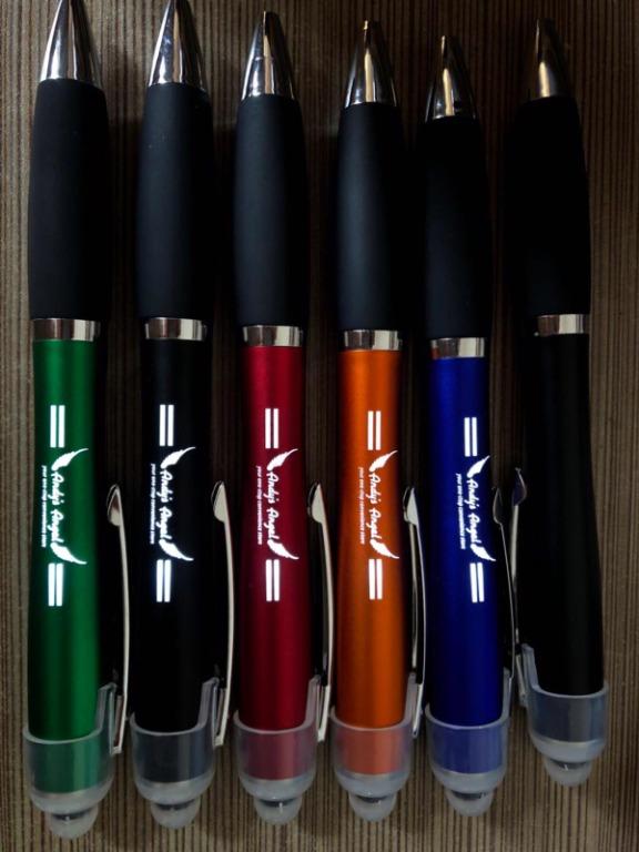 LED Logo Light up Pen, Corporate Gift Pen, Marketing Pen, Colorful Pen
