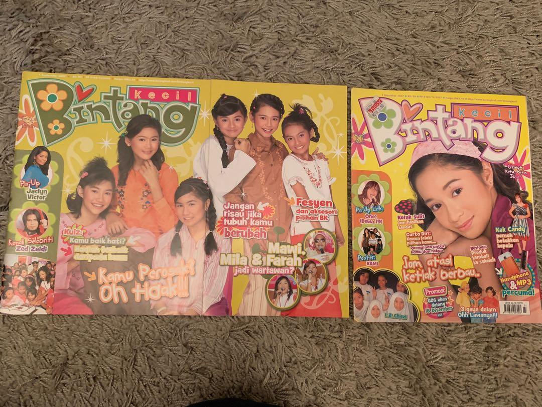 Majalah Bintang Kecil Isu September 2003 Disember 2007 Books Stationery Magazines Others On Carousell