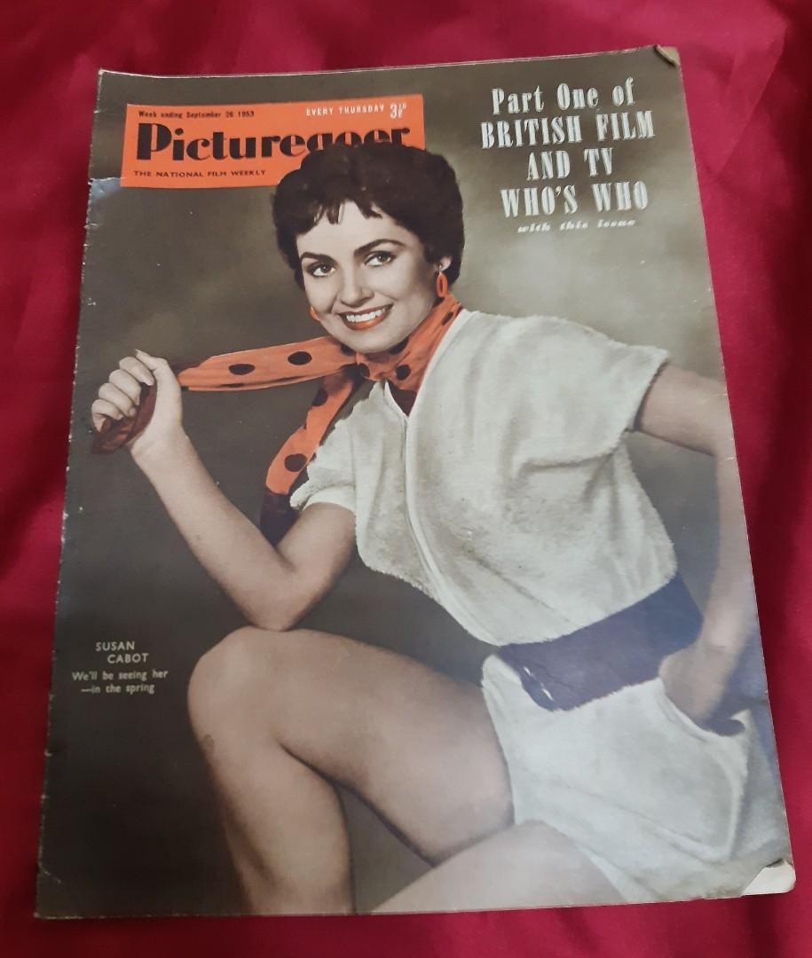 MAUREEN O'HARA / SUSAN CABOT 1953 Hollywood Film Stars Collectible, Hobbies  & Toys, Books & Magazines, Magazines on Carousell