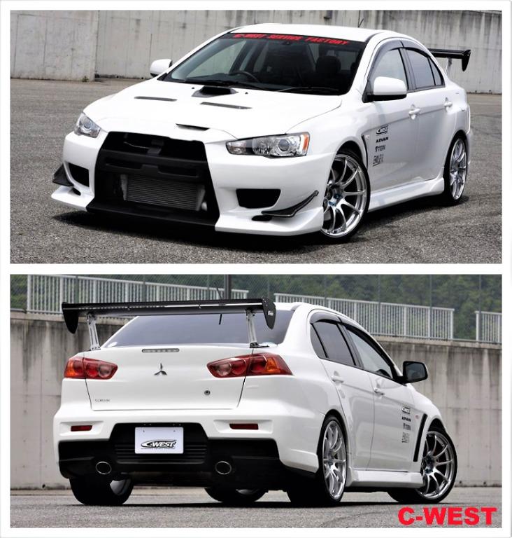 killer body mitsubishi lancer evo x
