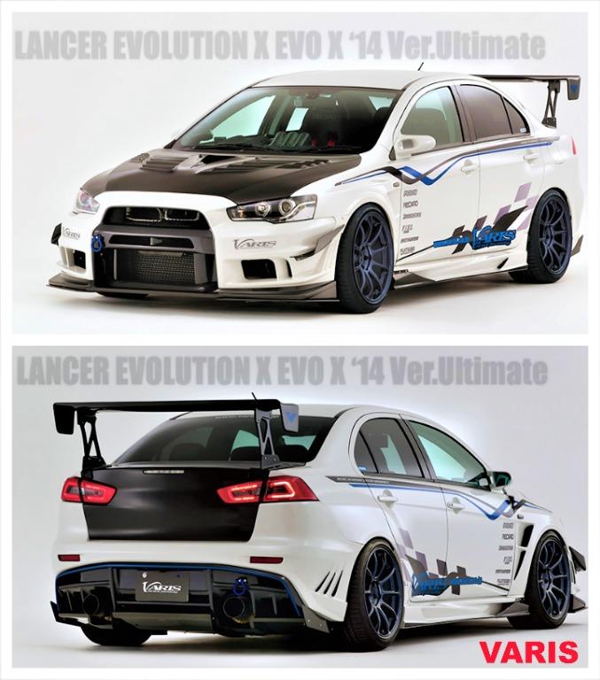  Mitsubishi Lancer EX / EVO X / Kit de Carrocería, Accesorios para Automóviles, Talleres de Automóviles