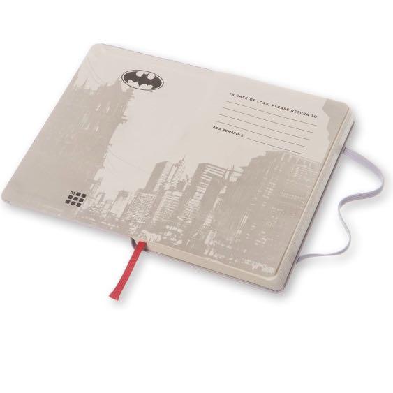 (Reserved) Moleskine Batman Limited Edition Hard Cover 20162017 Weekly 18 Month Notebook