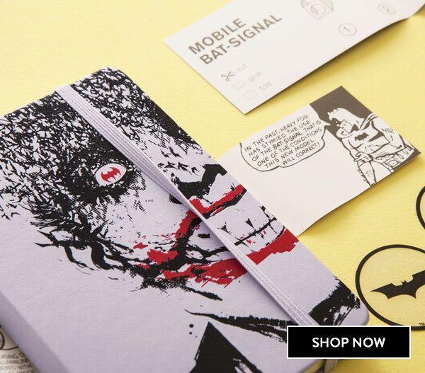 (Reserved) Moleskine Batman Limited Edition Hard Cover 20162017 Weekly 18 Month Notebook