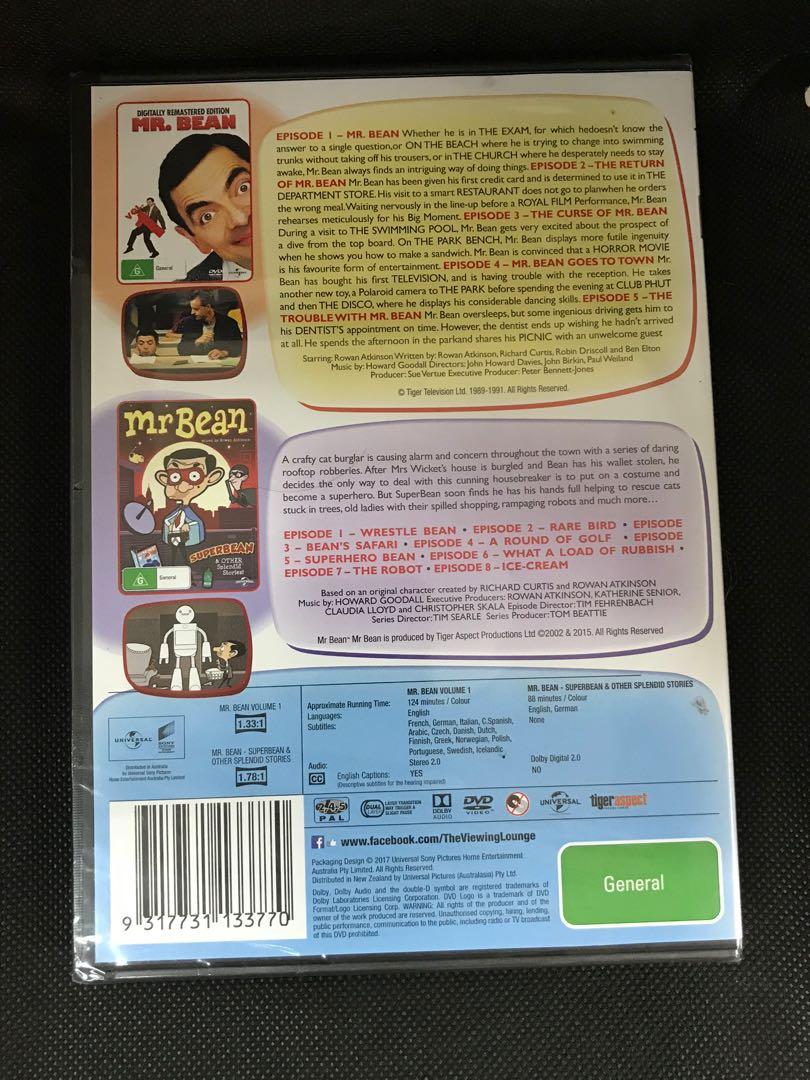 Mr. Bean Tremendous Tales (Category: CDs & DVDs) located in Pasay City. Submitted by ayinong168 (Listing ID 1006712645, Image 2). Description: 2 cd collection still with plastic pm if interested! .
