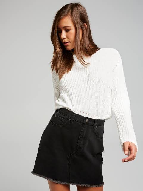 Denim skirt deals dotti