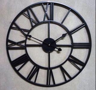 76cm Oversized Modern Industrial Wall Clock