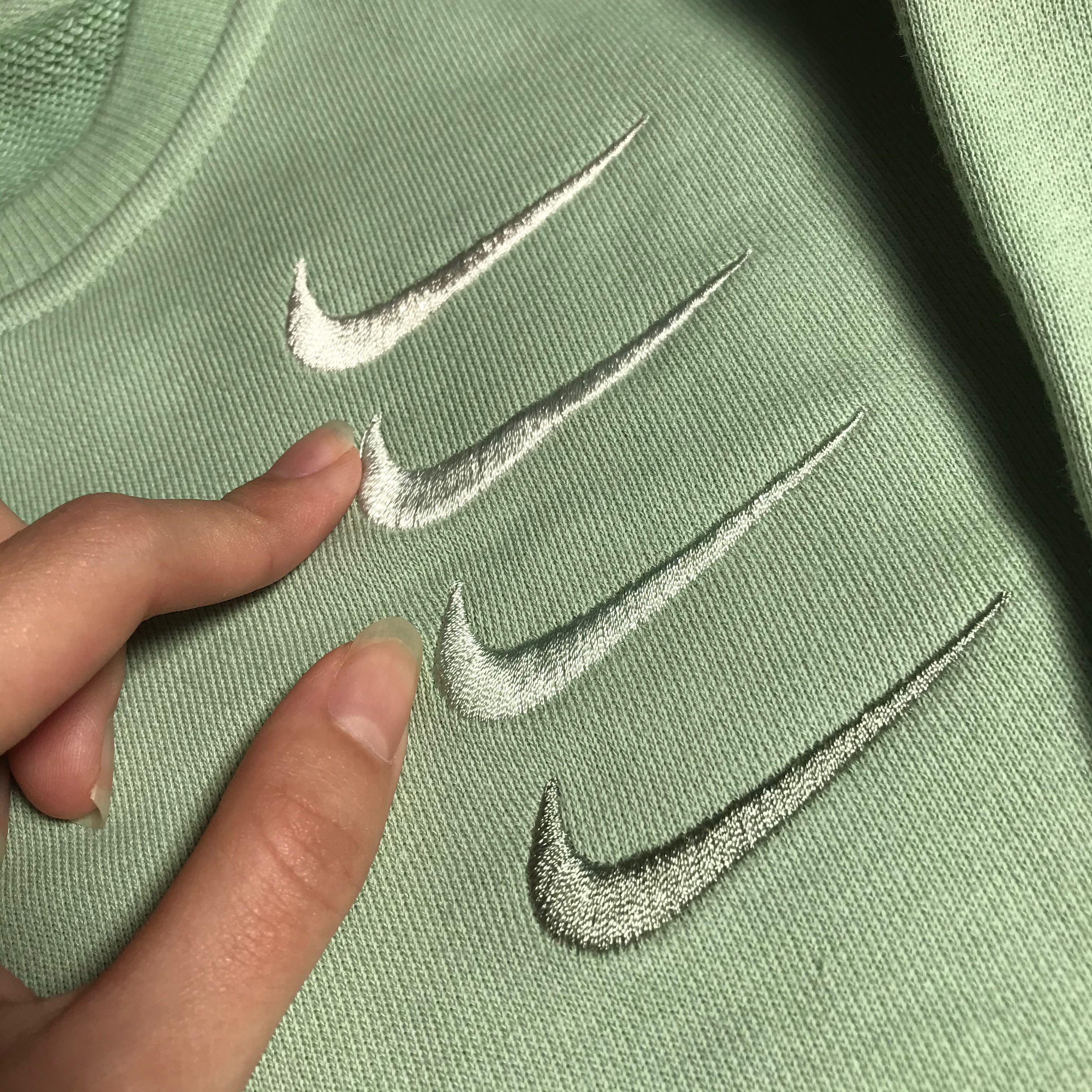 Green Nike 4 Swoosh Sweatshirt, Women's 
