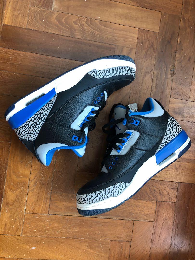 air jordan 3 retro sport blue