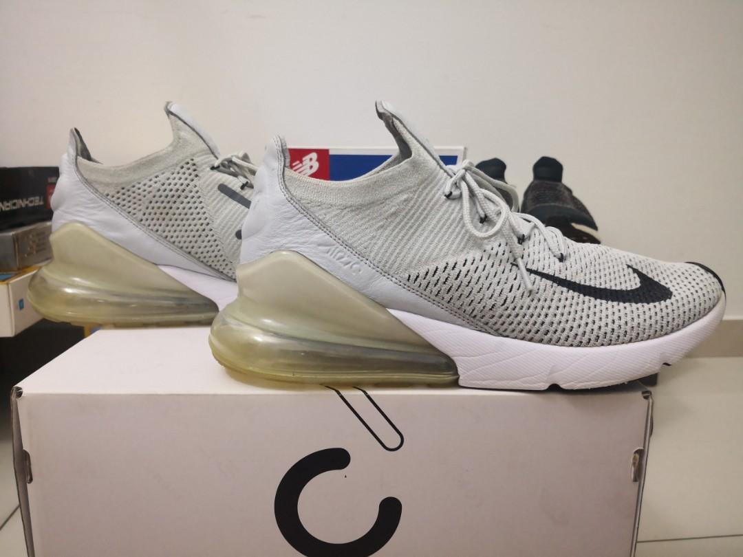 Air max 270 deals flyknit pure platinum/black-dark grey