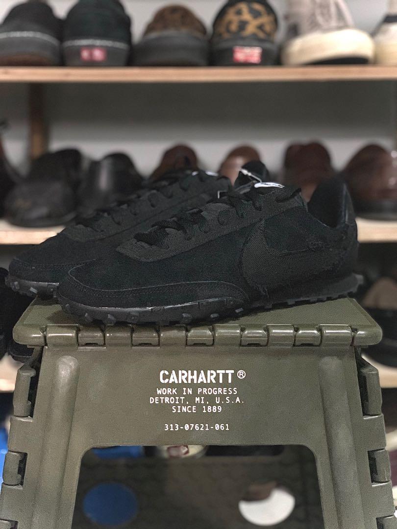 Free Delivery Nike x CDG Black Waffle Racer Men s Fashion