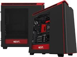 NZXT H440 Black/Red Case, Computers & Tech, Parts & Computer Parts on Carousell