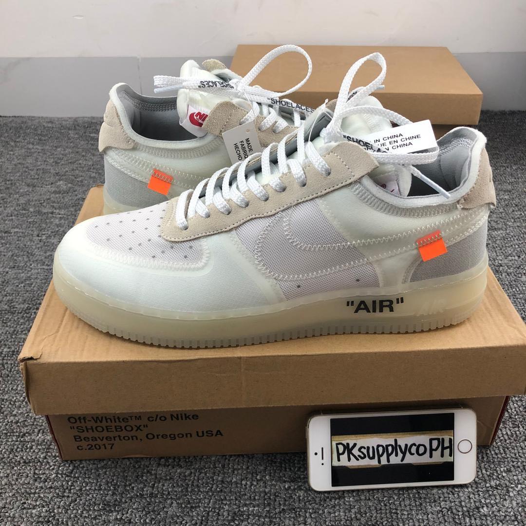 Off-white x Nike Air force 1 'Ghost 
