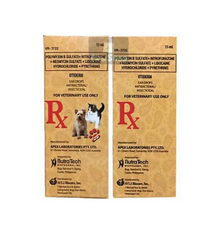 otiderm ear drops for dogs