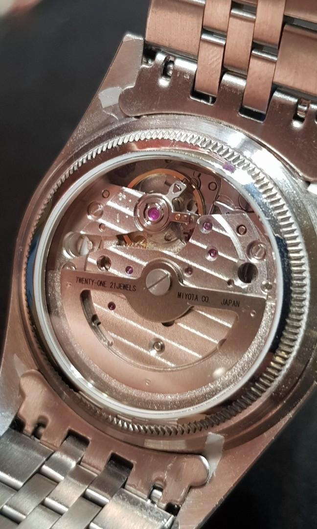 Parnis Datejust 36 two-tone, Mobile 