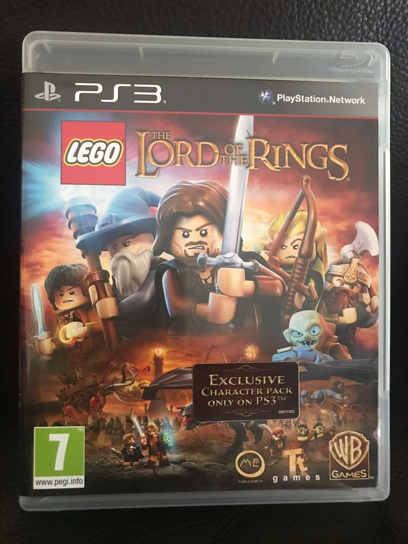 PS3 Game Lego Lord of the Rings, Hobbies & Toys, Toys & Games on Carousell