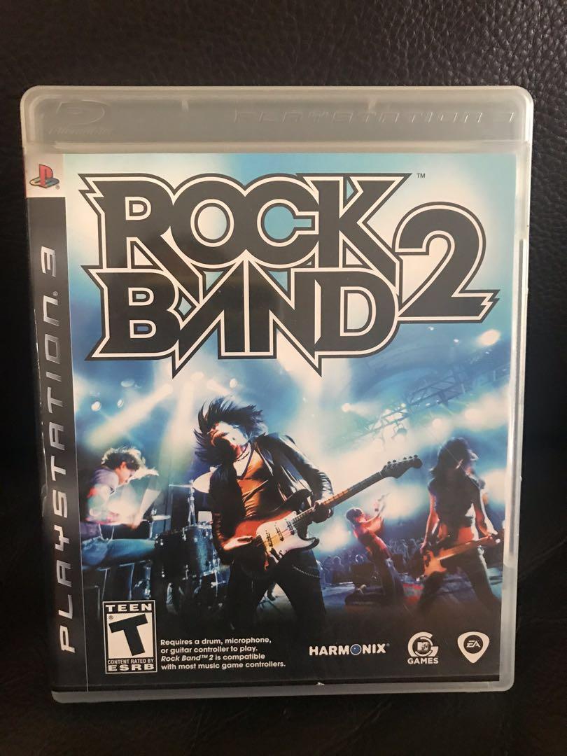 PS3 Game Rock Band 2 Video Gaming Gaming Accessories Controllers on Carousell