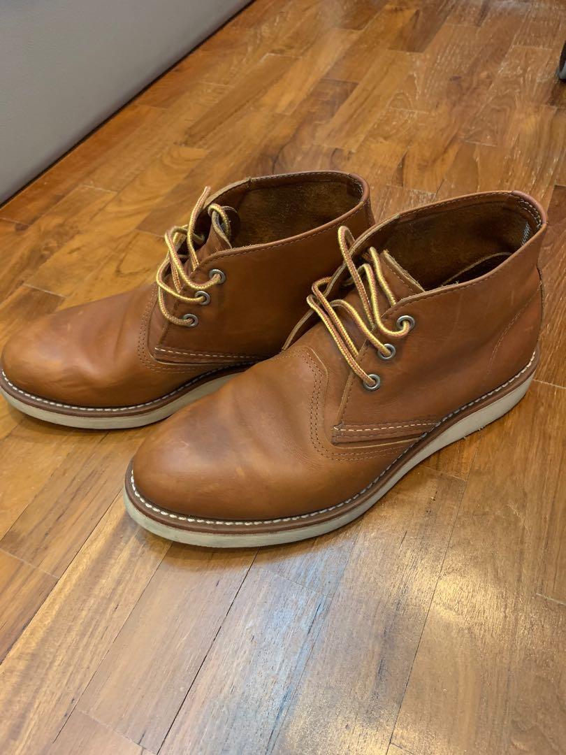 Red wing chukka clearance 3140
