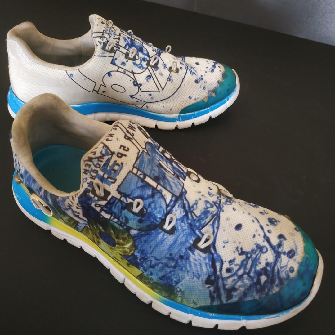 Reebok Zpump Fusion Splash Originals, Fesyen Pria, Sepatu