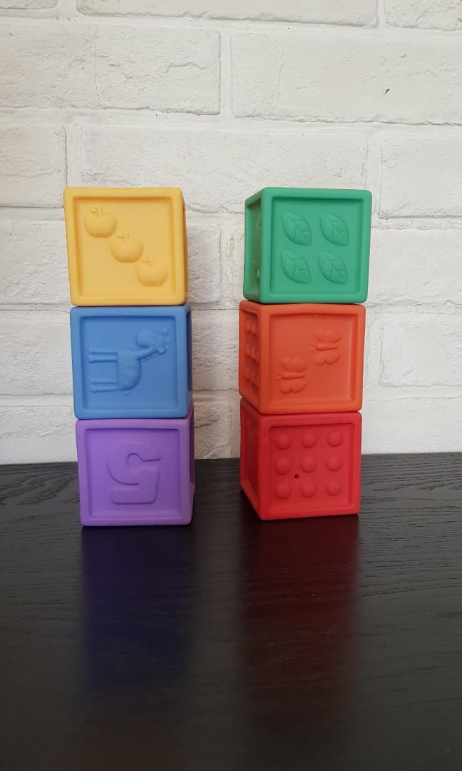 rubber stacking blocks