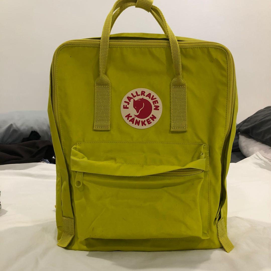 $40 authentic green kanken backpack 