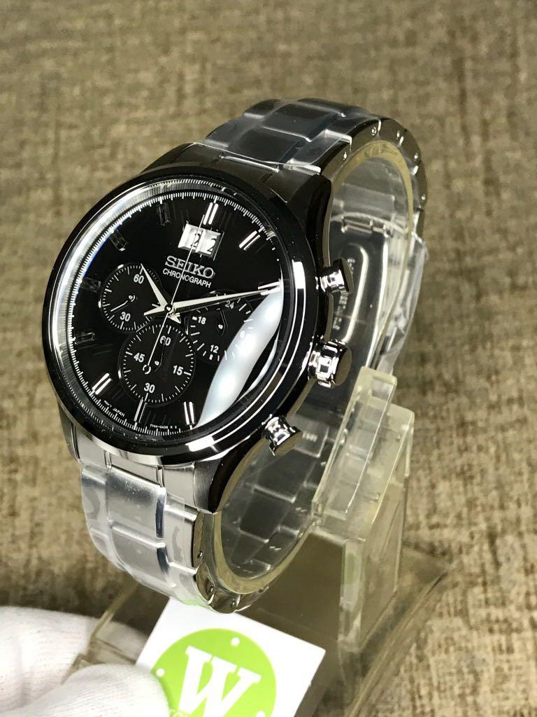 Seiko SPC083P1 Quartz Chronograph Gents Watch SPC083P SPC083