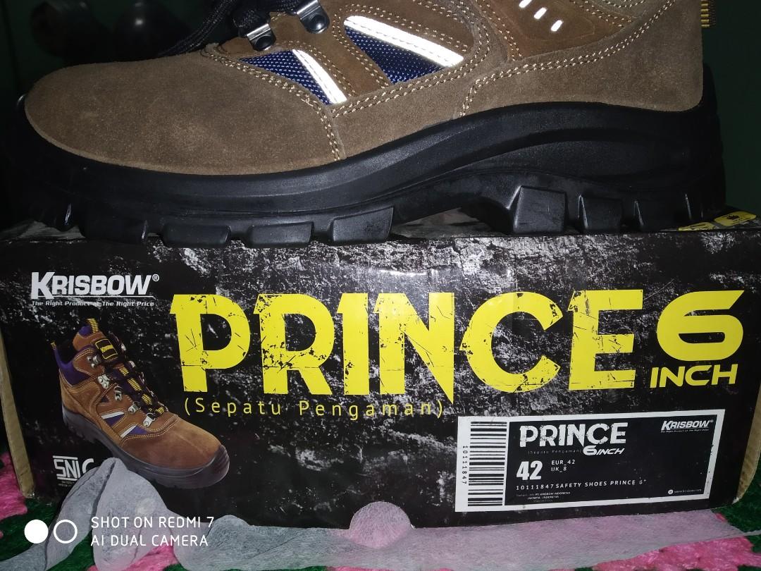 Sepatu Safety Krisbow Men S Fashion Men S Footwear Boots On Carousell